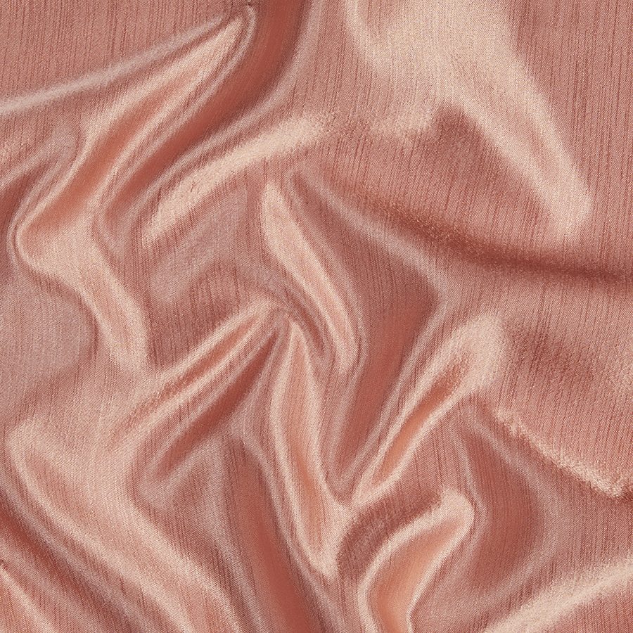 Shantung Coral tablecloths and overlay